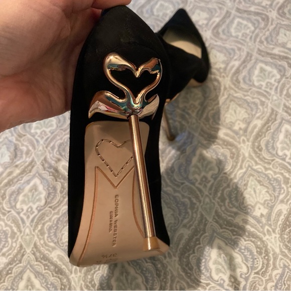 🦩Sophia Webster Coco Flamingo Suede Pumps🦩 - Picture 7 of 11